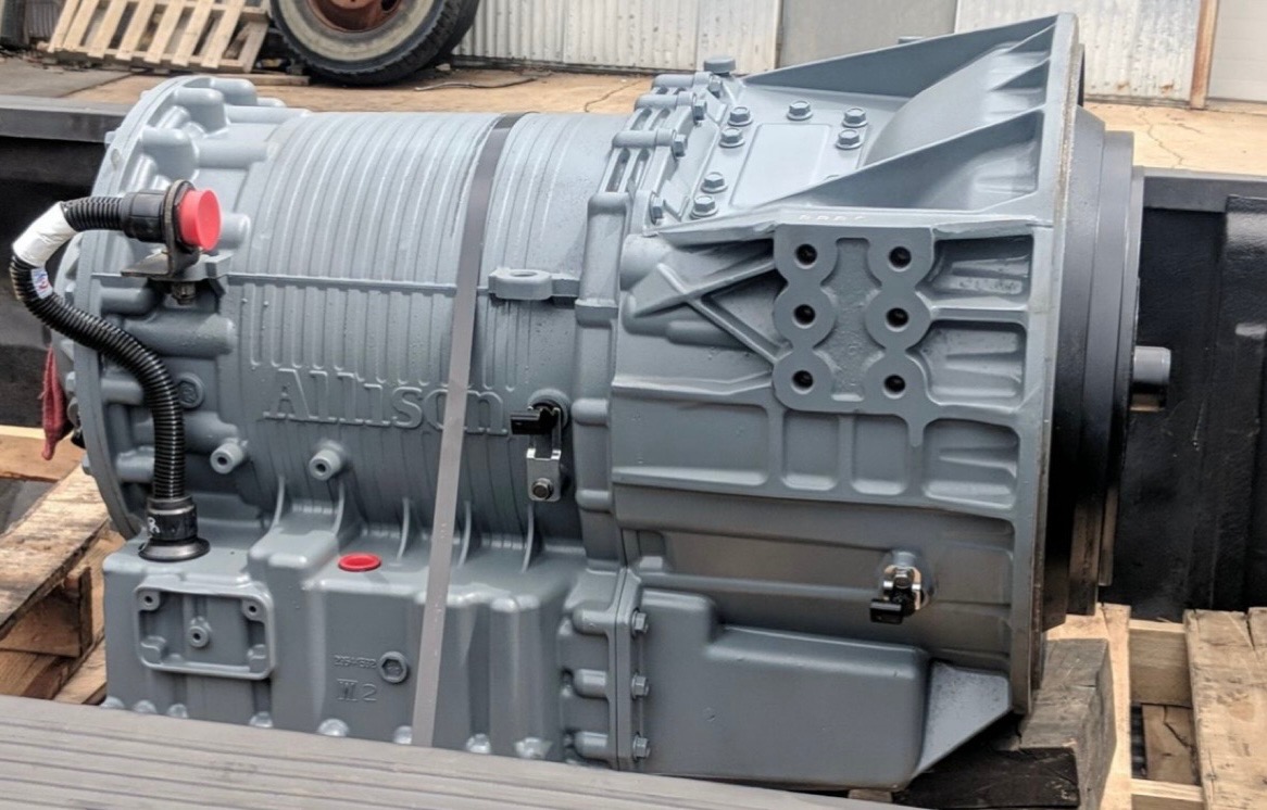 Allison automatic transmission rebuilt to OEM specifications